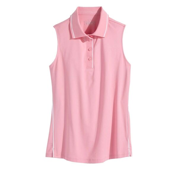 Vineyard Vines Tops - Vineyard Vines Performance Sleeveless Polo Palm Beach Pink Women's Golf XS NWT
